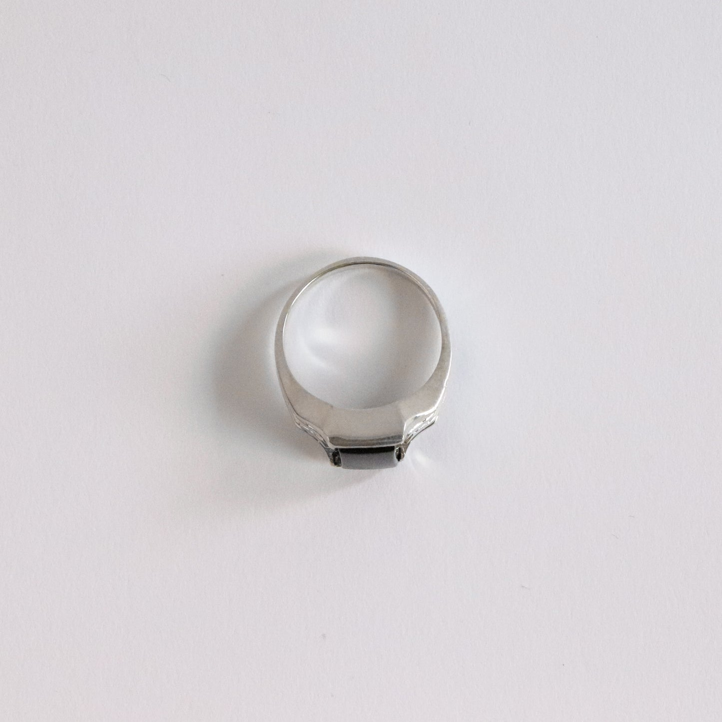 Sterling Silver Onyx Ring